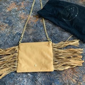 ASH Tyler Fringe Crossbody Handbag.